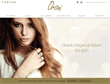 Tablet Screenshot of orsinigioielli.it